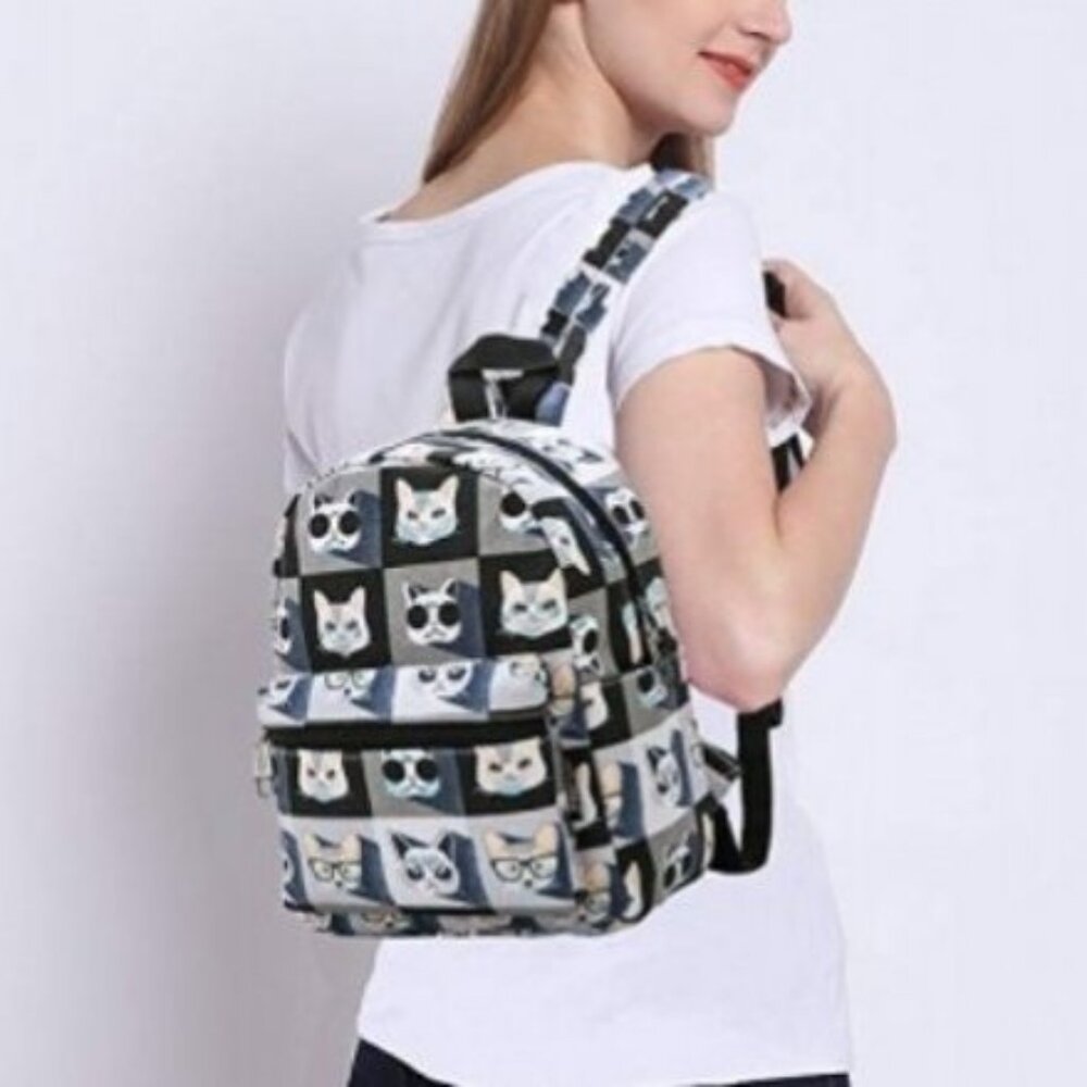UNBRANDED Cool Cats Mini Backpack